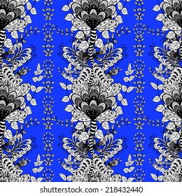 Seamless wallpaper pattern in vintage style 