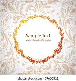 Seamless wallpaper pattern, white