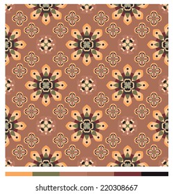 Seamless wallpaper patterns - floral series