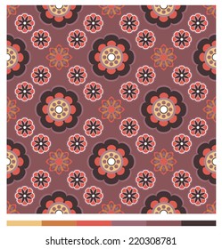 Seamless wallpaper patterns - floral series