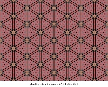 Seamless Wallpaper Perspective Textile Tile Interior Background Fabric Visual Texture Digital Symmetric Design Cloth Endless Template Geometric Decoration Graphic Fashion Luxury Art Shape Pattern.