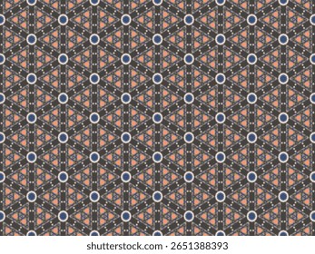 Seamless Wallpaper Perspective Textile Tile Interior Background Fabric Visual Texture Digital Symmetric Design Cloth Endless Template Geometric Decoration Graphic Fashion Luxury Art Shape Pattern.