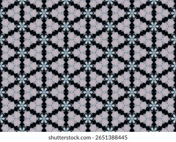 Seamless Wallpaper Perspective Textile Tile Interior Background Fabric Visual Texture Digital Symmetric Design Cloth Endless Template Geometric Decoration Graphic Fashion Luxury Art Shape Pattern.