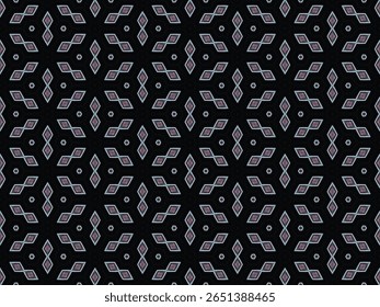 Seamless Wallpaper Perspective Textile Tile Interior Background Fabric Visual Texture Digital Symmetric Design Cloth Endless Template Geometric Decoration Graphic Fashion Luxury Art Shape Pattern.
