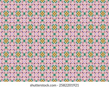 Seamless Wallpaper Perspective Tile Texture Graphic Fashion Endless Shape Cloth Background Art Interior Visual Fabric Luxury Digital Decoration Design Template Symmetric Textile Geometric Pattern.