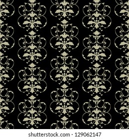 Seamless wallpaper. Retro style