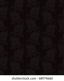 seamless wallpaper with roses