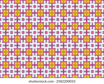 Seamless Wallpaper Shape Perspective Cloth Decoration Background Textile Texture Endless Graphic Interior Visual Template Design Symmetric Art Fabric Geometric Digital Luxury Tile Fashion Pattern.
