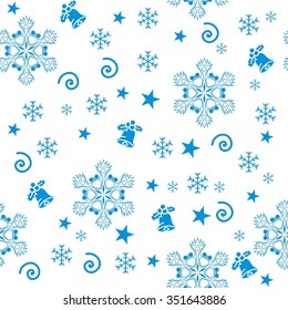 seamless wallpaper snowflakes