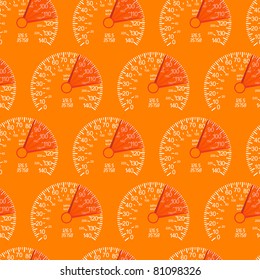 seamless wallpaper with speedometer car