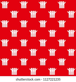 Seamless wallpaper texture friends model vector icon