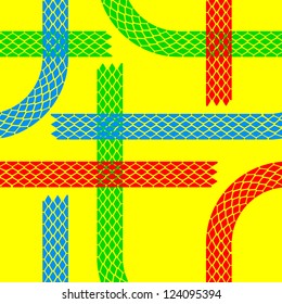 Seamless wallpaper tire tracks pattern illustration vector background