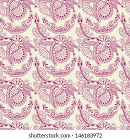 Seamless wallpaper, vector background