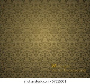 Seamless Wallpaper, Vector Background