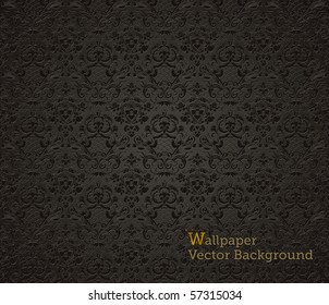 Seamless Wallpaper, Vector Background