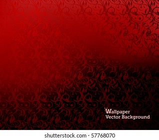 Seamless Wallpaper, Vector Background