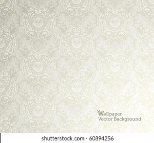 Seamless Wallpaper, Vector Background