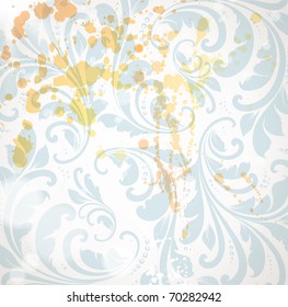 Seamless Wallpaper, Vector Background