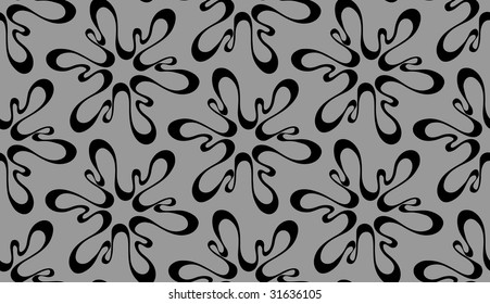 Seamless wallpaper. Vector illustration.