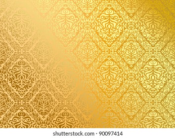 Seamless wallpaper, vector illustration