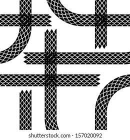 Seamless wallpaper winter tire tracks pattern illustration vector background