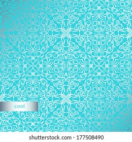 seamless wallpaper.calligraphic pattern.floral background 
