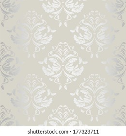 seamless wallpaper.damask pattern.floral background