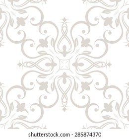 Seamless wallpapers in the style of Baroque . Can be used for backgrounds and page fill web design. Vector illustration.