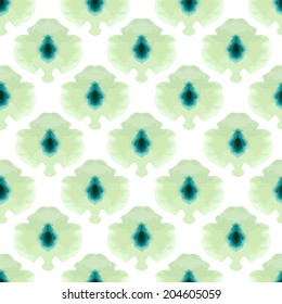 seamless water color mosaic pattern ,vector illustration
