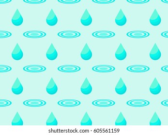 seamless water drop pattern background wallpaper  for wrapping paper