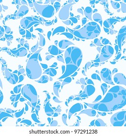 seamless water drops background