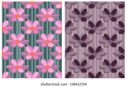 Seamless from water lily