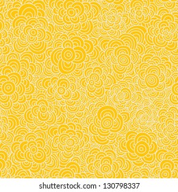 Seamless water texture. Abstract wave background. Vector illustration