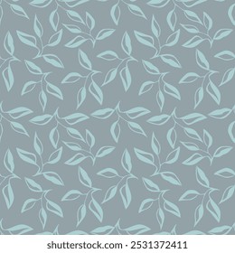 Seamless watercolor floral pattern design