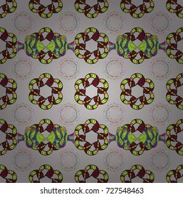 Seamless watercolor floral pattern with flower composition on bright background, perfect for wrappers, wallpapers, postcards, greeting cards, wedding invitations, romantic events, etc.