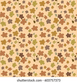 Patrón floral de acuarela sin foco. Fondo del vector