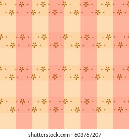 Seamless watercolor floral pattern. Vector background