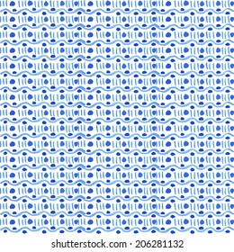 Seamless watercolor geometric lines pattern. Vector illustration for wallpapers, textile and more.