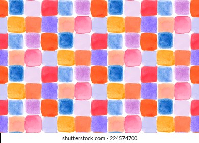 Seamless watercolor pattern