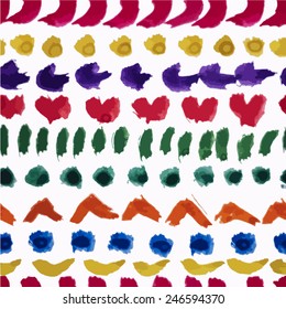 seamless watercolor pattern