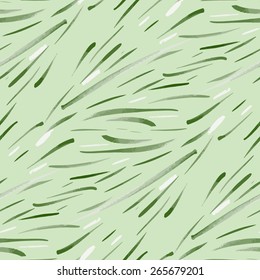 Seamless watercolor pattern with expressive brush strokes. Vector background