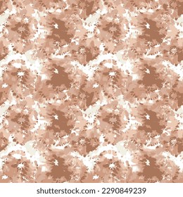 Seamless Watercolor Pattern. pink and White Floral Motif with Large Flowers of Lily, Poppy, Watsonia or other Blossoms with Big Petals. Floral Surface for Textile, Fabric, Wallpaper etc.