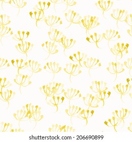 Seamless watercolor pattern. Vector illustration