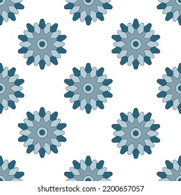 Patrón de acuarela sin foco en fondo blanco,Patrón de símbolos ornamentales sin soldadura. Resumen de fondo vectorial, fantasía de patrón floral