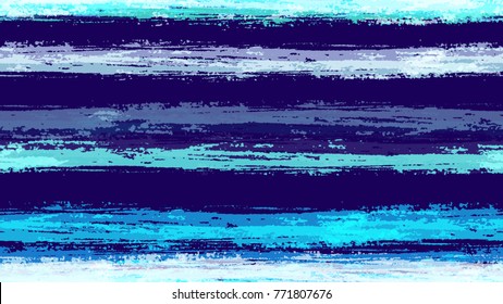 Seamless Watercolor Stripes Pattern in Grunge Style. Fashion Striped Print Design Texture. Hand Painted Lines in Watercolor Style. Cover, Advertising Seamless Pattern Design.
