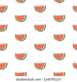 Seamless watermelon pattern