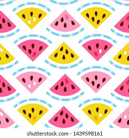 Seamless watermelon pattern for Your fresh summer design