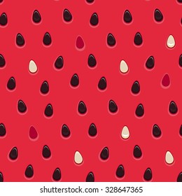 Seamless watermelon texture vector illustration.