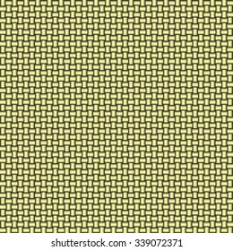 Seamless wattled structure from gold elements