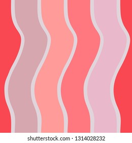 Seamless wave abstract colorful pattern. Vector illustration